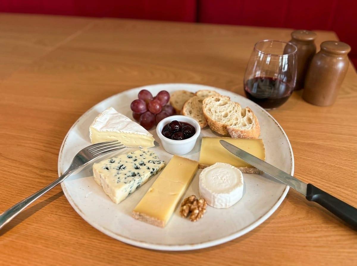 Assiette de fromages