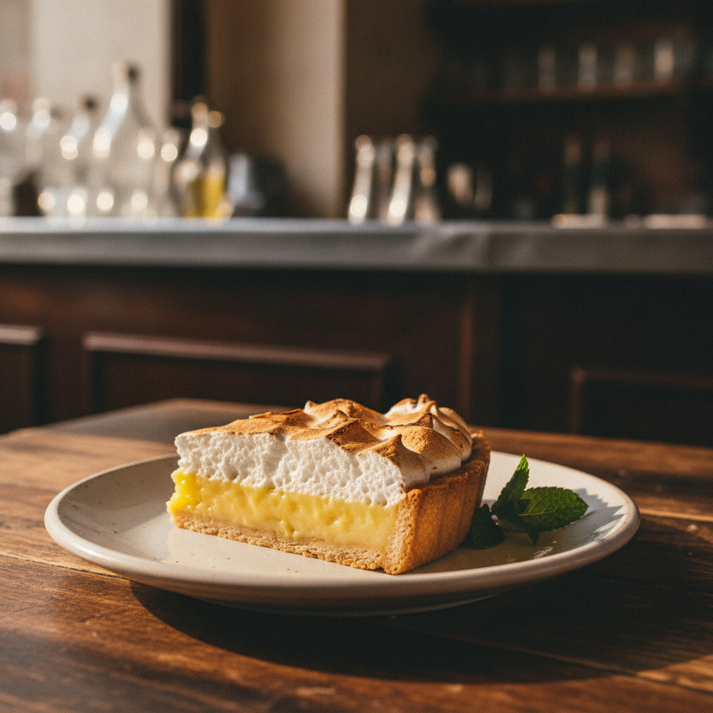 L'incontournable tarte au citron meringuée